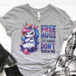 Free Hugs Funny Sassy Unicorn Shirt for Women, Custom Shirts for Women, Personalized Shirts for Women, Gift for Mom, #5364
