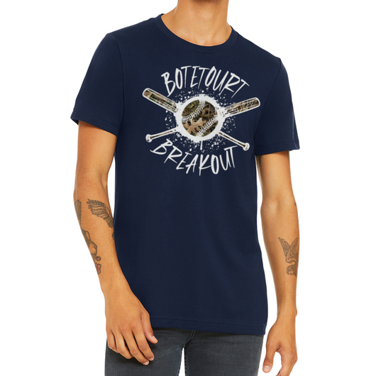 Camo Botetourt Breakout Short Sleeve T-Shirt (Navy)