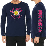 Botetourt Breakout Long Sleeve T-Shirt (Navy)