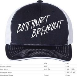 Pre-Order Embroidered Botetourt Breakout Trucker Hat