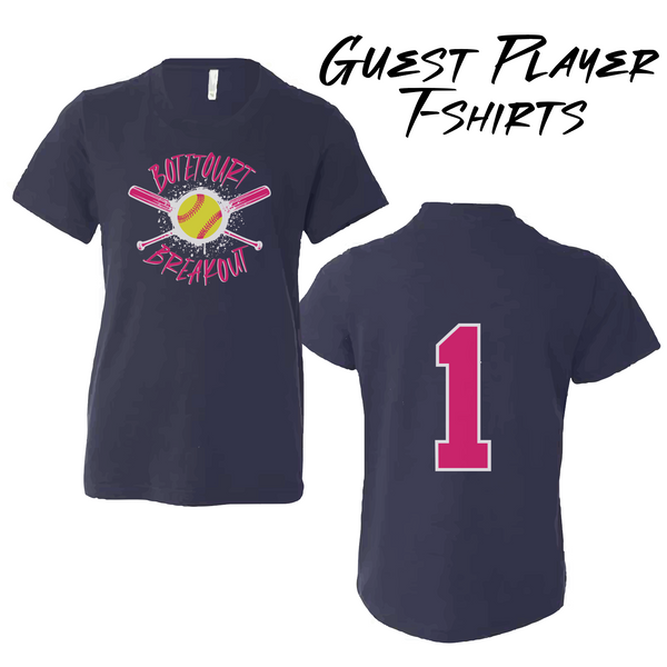 Navy Guest Player T-Shirts