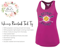 Botetourt Breakout Racerback Tank Top - Pink