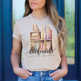 Funny Book Lover Booktrovert Shirt for Women, Custom Shirts for Women, Personalized Shirts for Women, Gift for Mom, #5021