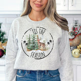 Tis the Season Deer Hunting Shirt for Women, Custom Shirts for Women, Personalized Shirts for Women, Gift for Mom, #5041