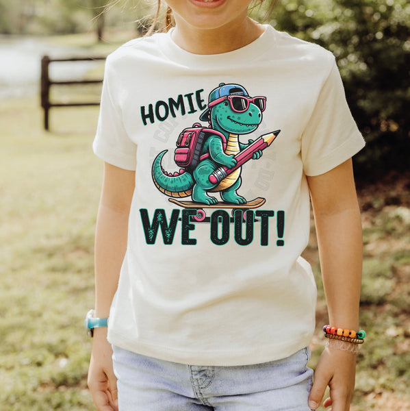 Dinosaur Last Day of School Shirt for Women, Custom Shirts for Women, Personalized Shirts for Women, Gift for Mom, #5186