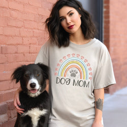 Dog Mom Dog Mama Dog Lover Shirt for Women, Custom Shirts for Women, Personalized Shirts for Women, Gift for Mom, #5098