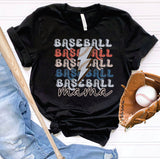 Baseball Mama Lightning Bolt Shirt for Women, Custom Shirts for Women, Personalized Shirts for Women, Gift for Mom, #5101