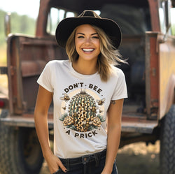 Don't be a Prick Funny Cactus Shirt for Women, Custom Shirts for Women, Personalized Shirts for Women, Gift for Mom, #5110