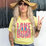 Summer Lake Bum Shirt for Women, Custom Shirts for Women, Personalized Shirts for Women, Gift for Mom, #5172