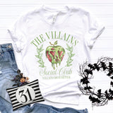 The Villains Social Club Halloween Shirt for Women, Sweatshirts for Women, Custom Tees, Custom Sweatshirts, Crewnecks for Women, #5434