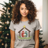 Christmas Nativity Scene Shirt, Christmas Onesie®, Christmas Shirts for Kids, Christmas Sweatshirt, Christmas Graphic Tees, #4774