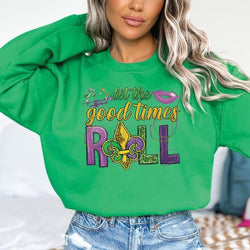 Mardi Gras Crewneck Sweatshirt for Women, Trendy Crewneck Sweatshirt, Custom Sweatshirt, Custom Crewneck, #4929