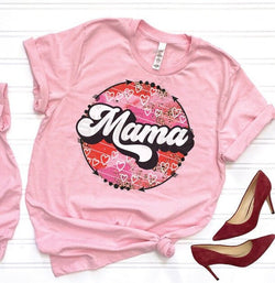 Valentines Day Mama Crewneck Sweatshirt for Women, Trendy Crewneck Sweatshirt, Custom Sweatshirt, Custom Crewneck,  #4944