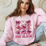 Howdy Valentine Crewneck Sweatshirt for Women, Trendy Crewneck Sweatshirt, Custom Sweatshirt, Custom Crewneck, #4973